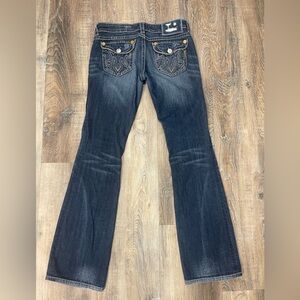 Mek Stylish Blue Women's Jeans Sz 27x34 Bootcut